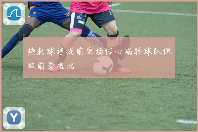 热刺球迷提前离场信心减弱球队保级前景堪忧