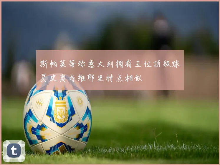 斯帕莱蒂称意大利拥有五位顶级球员皮奥与维耶里特点相似