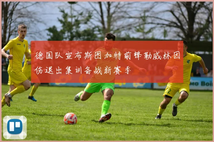 德国队宣布斯图加特前锋勒威林因伤退出集训备战新赛季